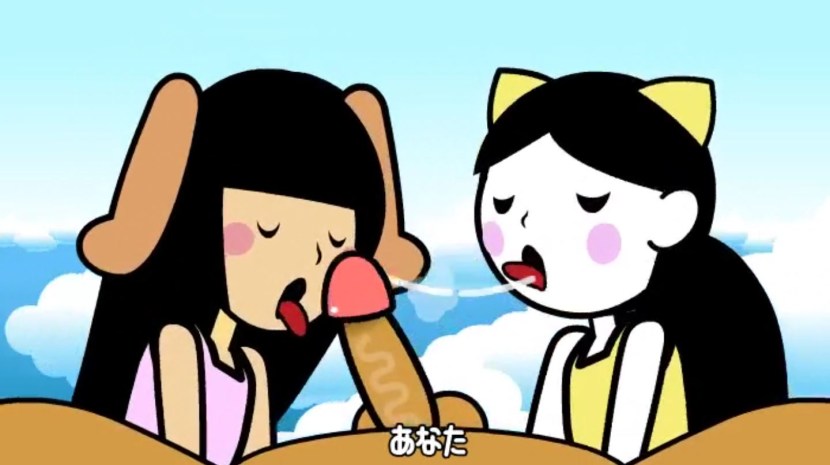 PEACHYPOP34 RHYTHM Heaven - Reporter Girl Hentai
