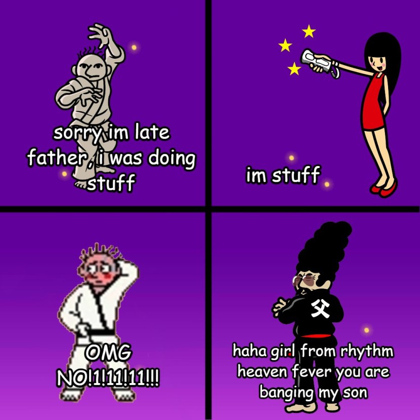 Rhythm Heaven Fever Ringside Girl