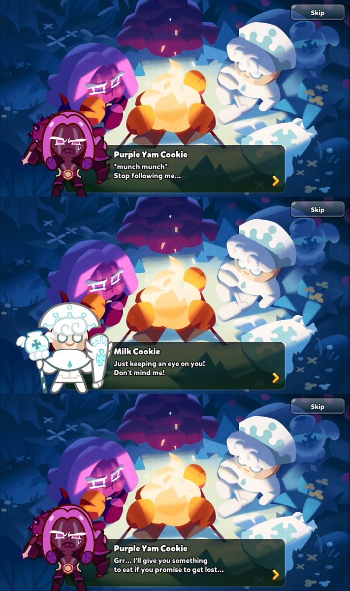 Milk and Yam Kuki Ran