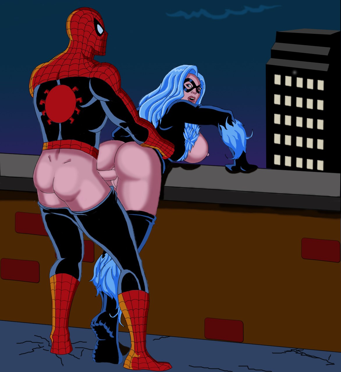 Black Cat And Spiderman Sex - Spider man catwoman (65 photos) - porn ddeva