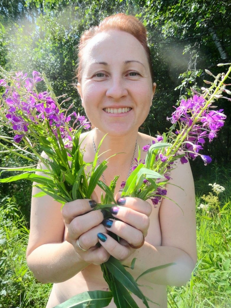 Naturist Mila Kurina