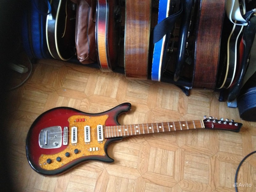 Diamond Les Paul guitar