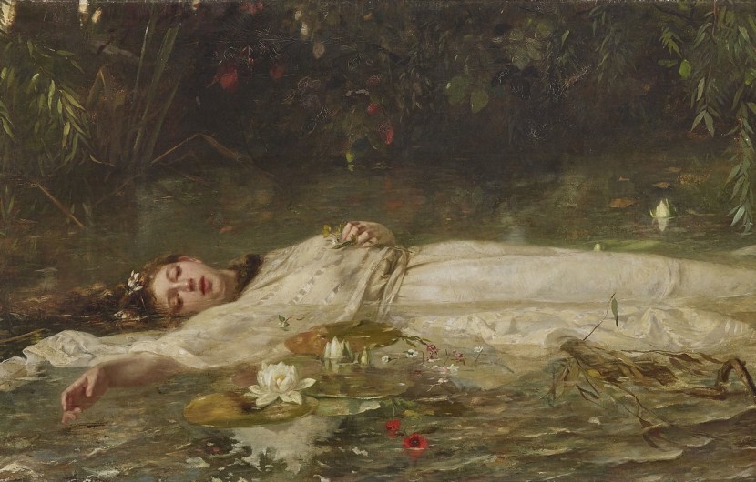 Ophelia. John Everett Mille, 1852