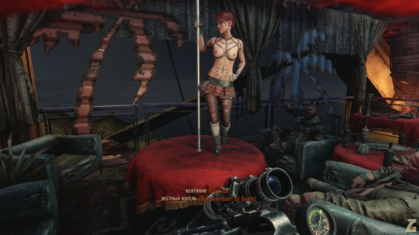 Metro 2033 Exodus naked Anna