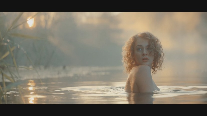 Aglaya Tarasova in the film Tanks