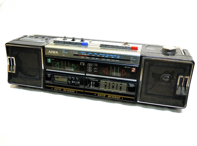 AIWA Two -cassette radio