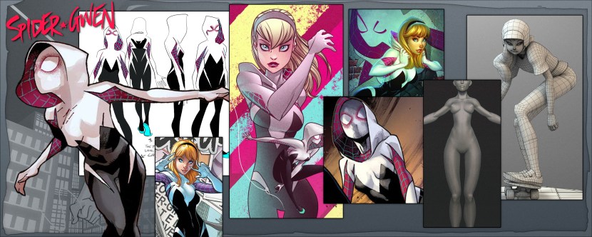 Miles Morales + Gwen Hentai