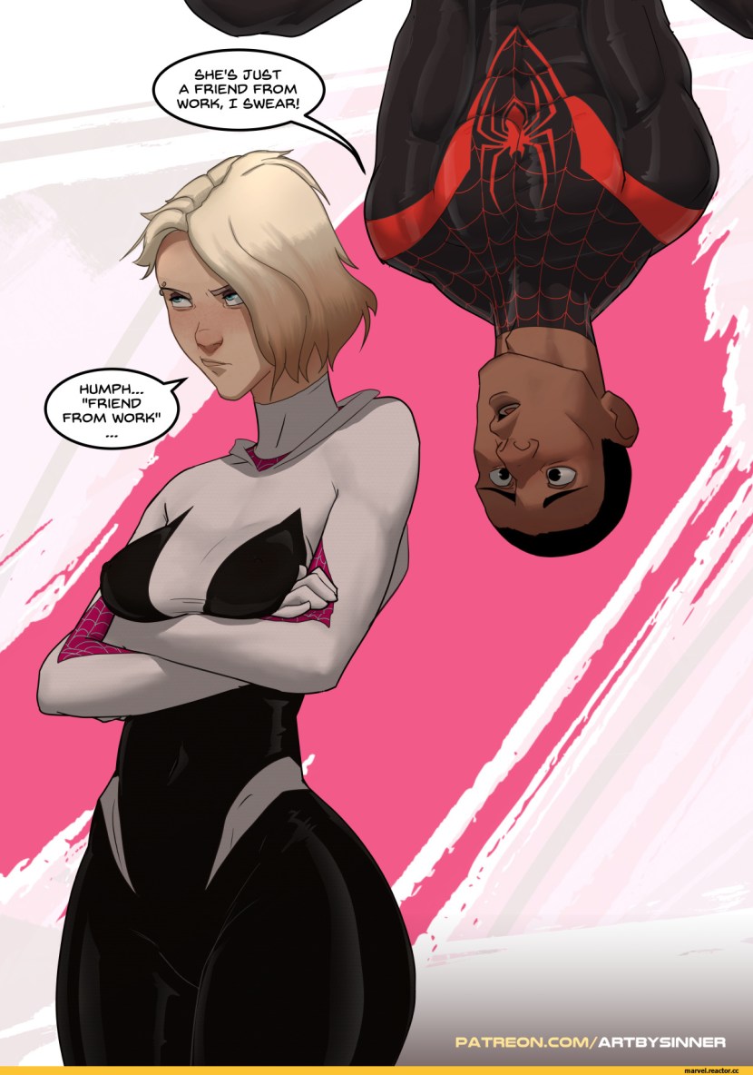Miles Morales and Gwen Staisi XXX