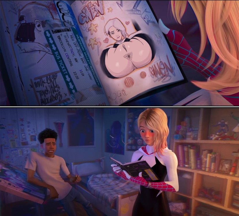 Spider Gwen Spider Man Into the Spider Verse