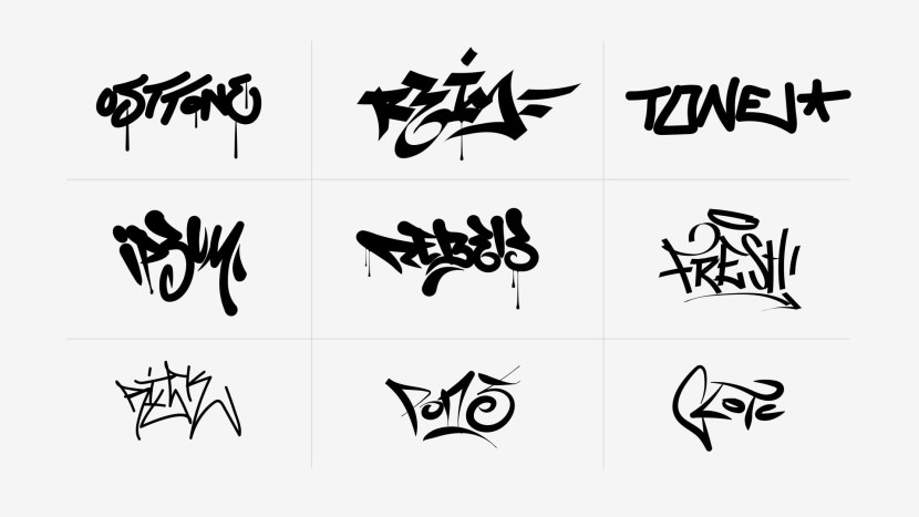 Graffiti tags for beginners