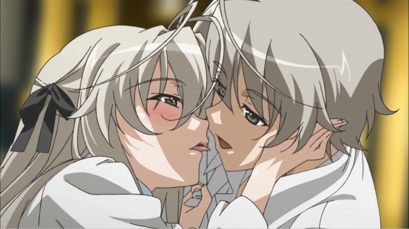 Anime Yosuga No Sora kiss