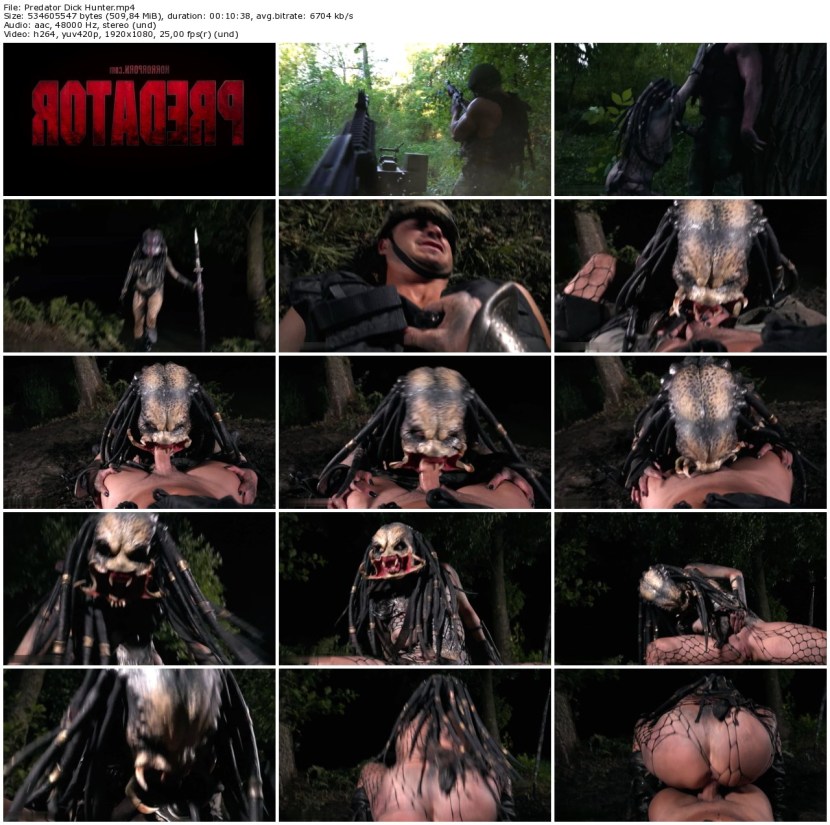 Pornographic horrors