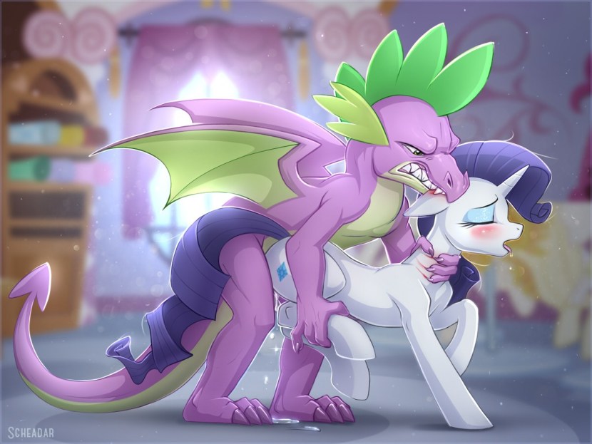 Twilight Sparkle and Spike XXX