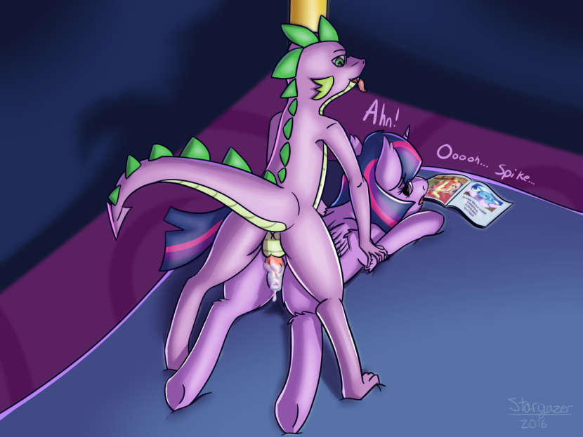 Mlp spike and Twilight XXX