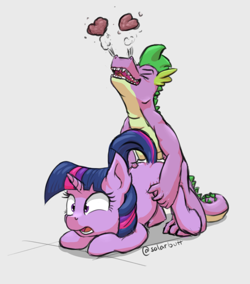 My Little Pony Twilight and Spike XXX