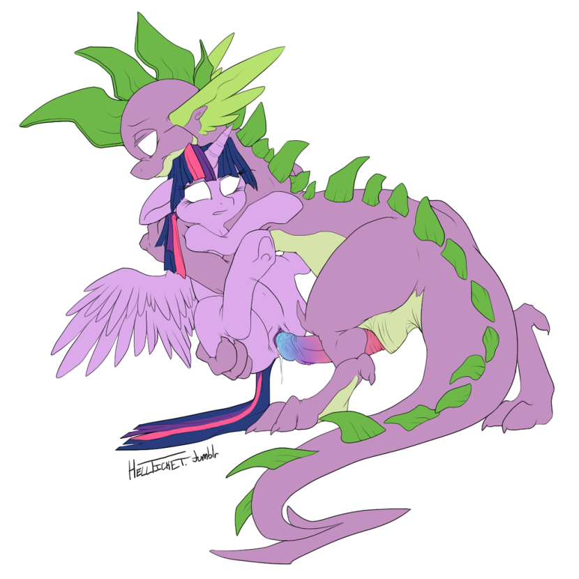 Hentai Comic Spike and Sparkle