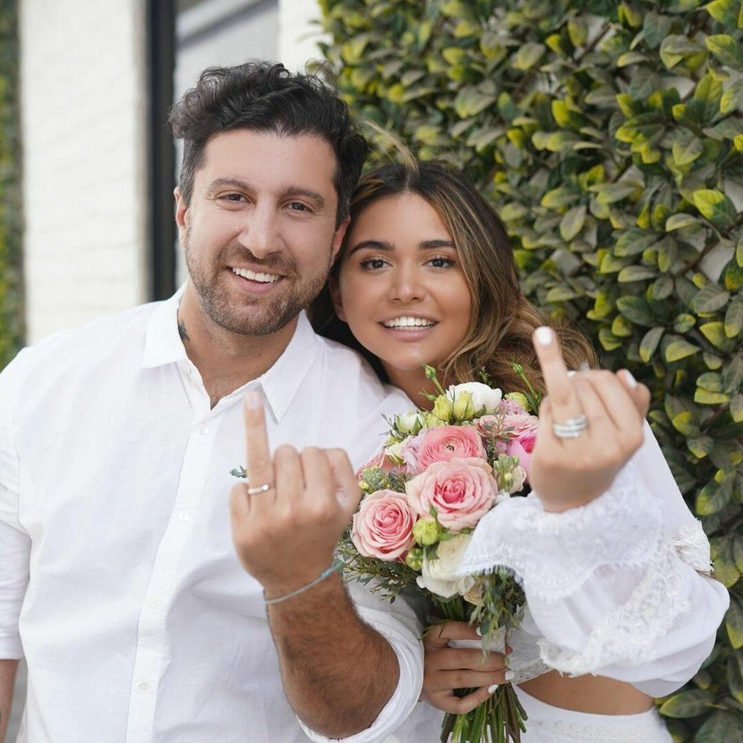 Amiran Sardarov and Mariam Tillyaeva