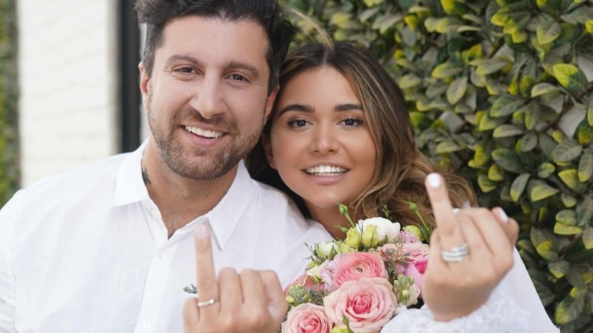 Amiran Sardarov and Mariam Tillyaeva