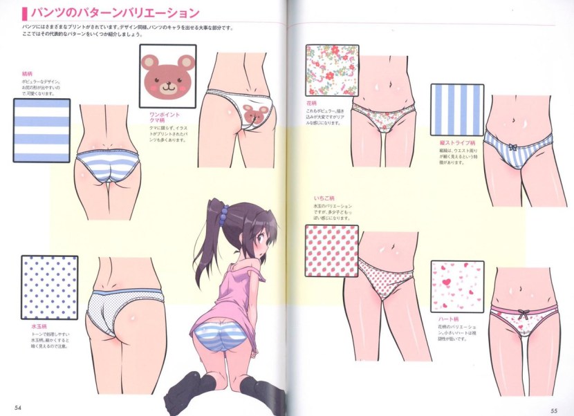 How to draw anime panties