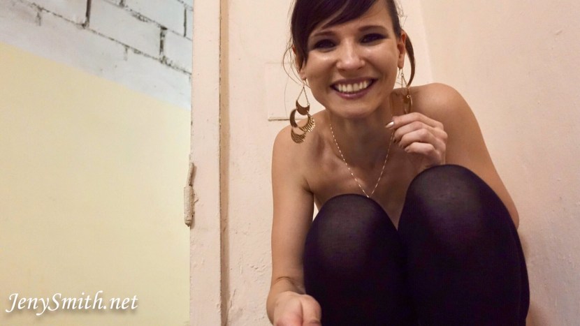 Jenny Smith in the fitting room