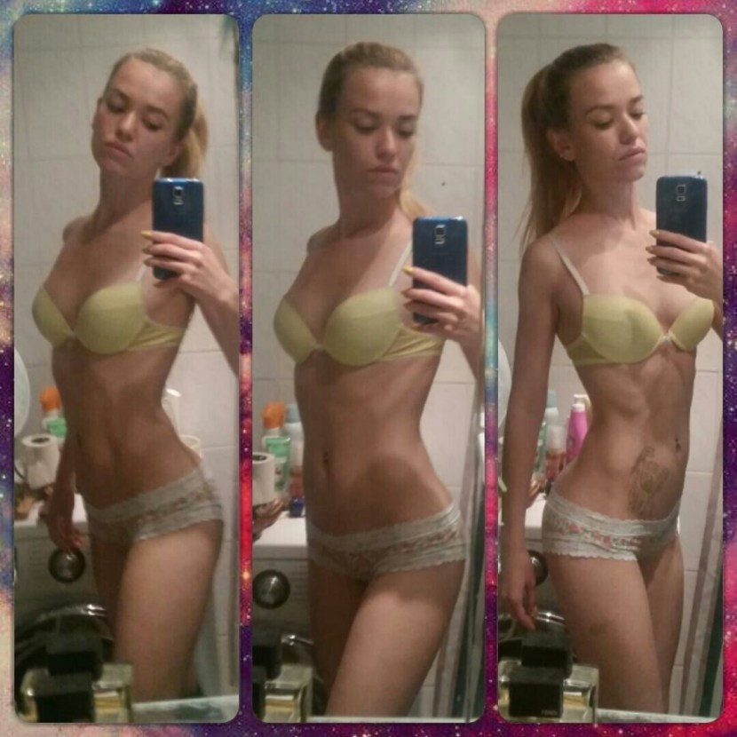 Veronica Bielik in a swimsuit