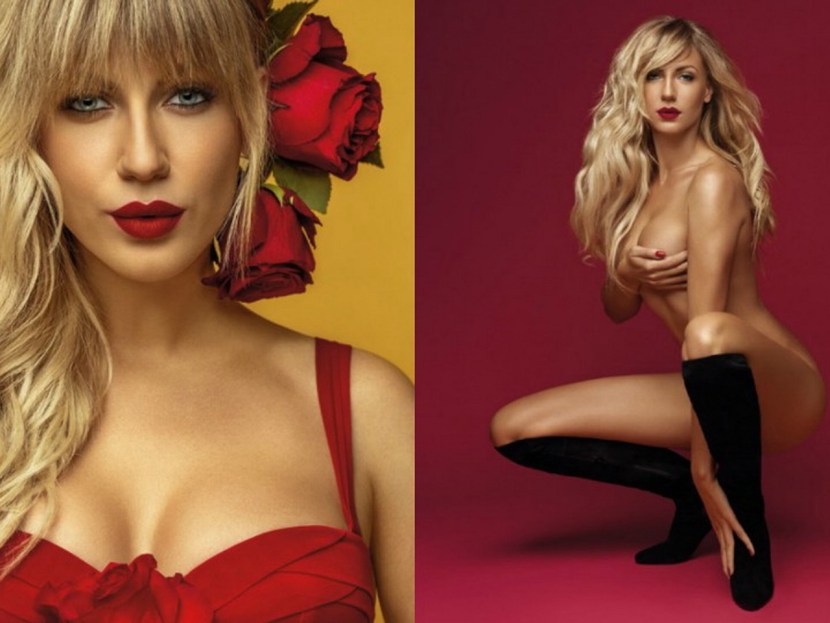 Lesya Nikityuk in Maxim magazine