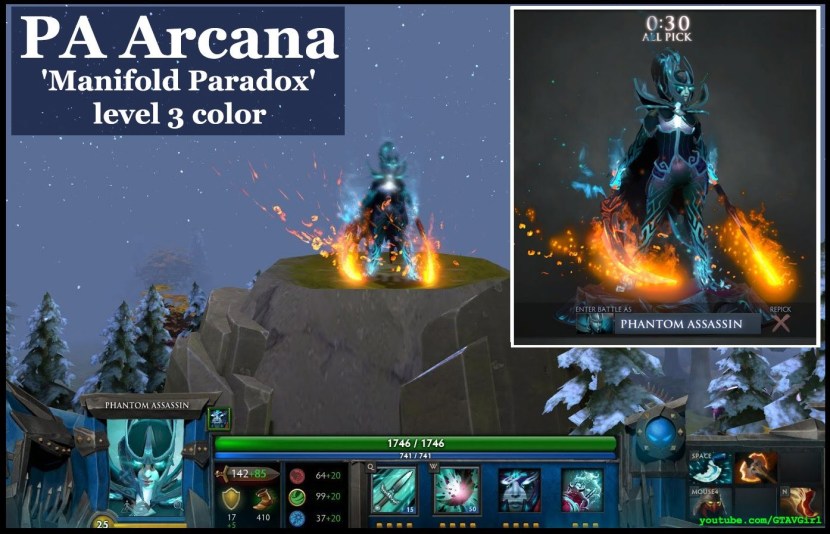 Phantomka Dota 2 sets