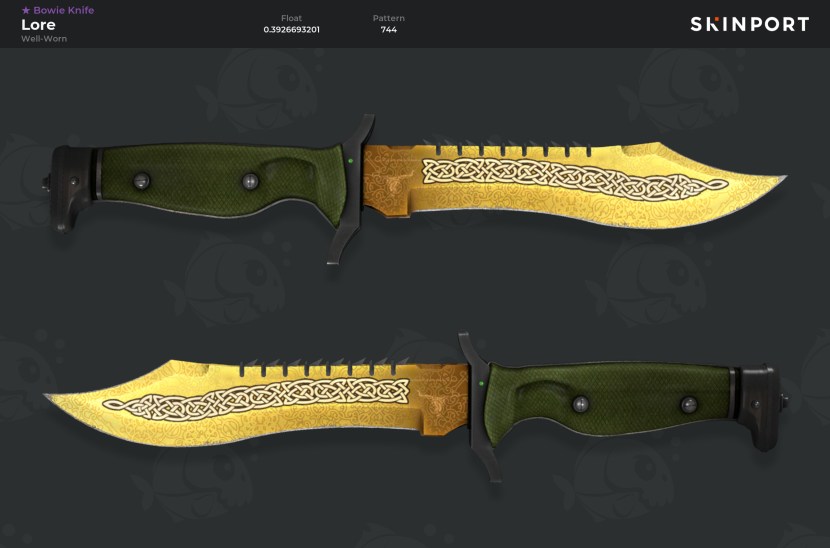 Bowie knife in KS GOU