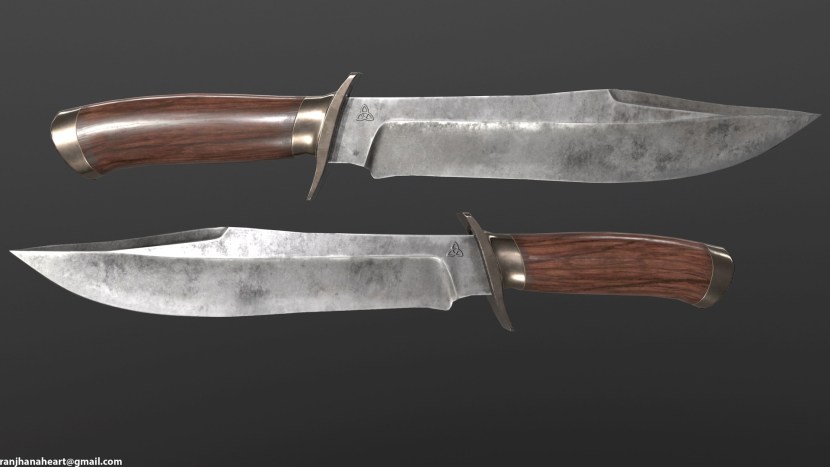 Bowie knife the war of the north and south