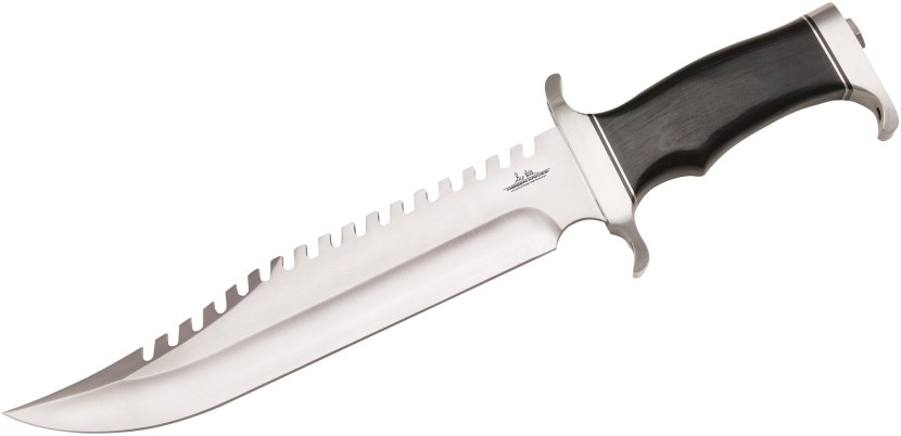 Cowboy with a knife Bowie