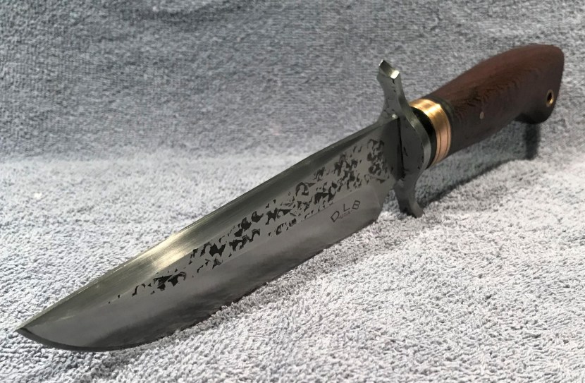 Bowie hunting knife