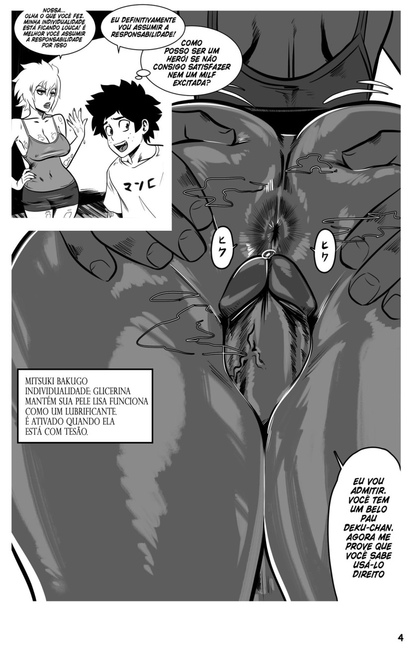 Mitsuki Bakugou Hentai Futa on Male