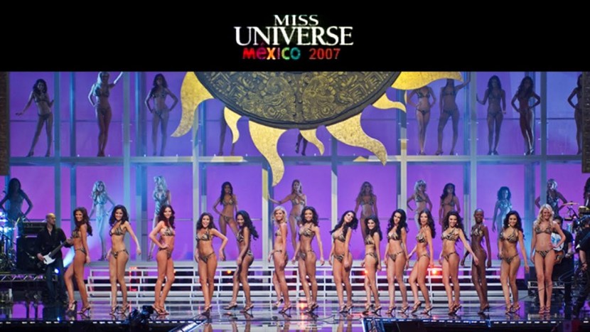 Miss Thailand Trans in a swimsuit