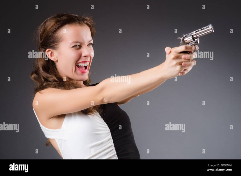 Girl with a pistol Laurie