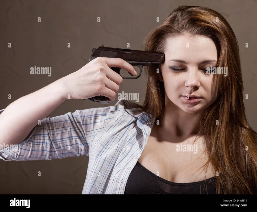 Dead girl in a leather jacket