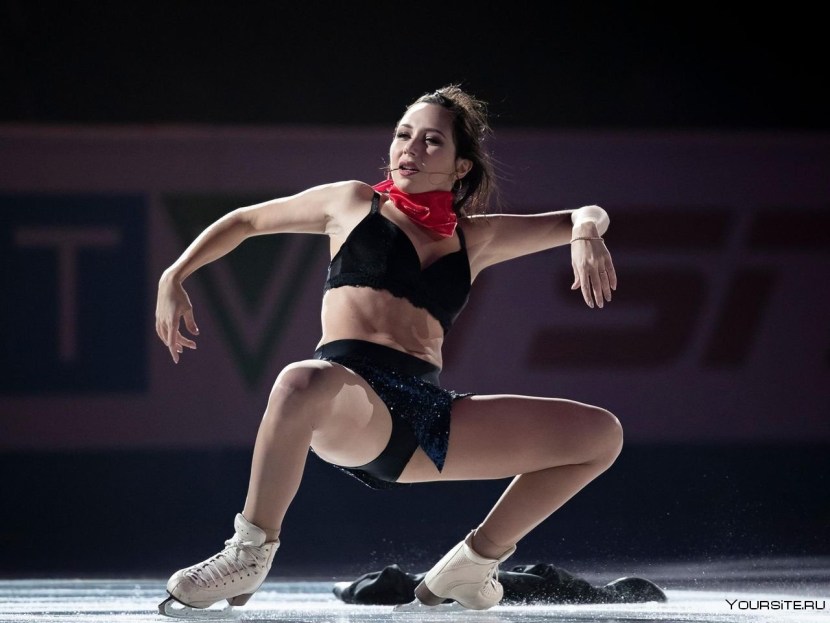 Tuktamysheva Elizabeth in a swimsuit