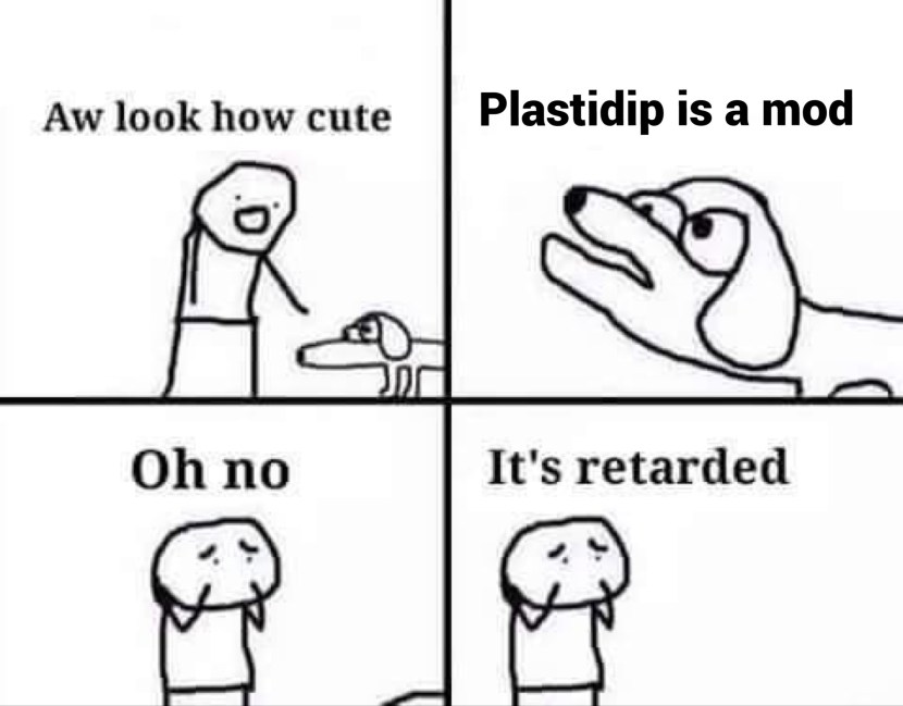 She is a mentally retarded meme