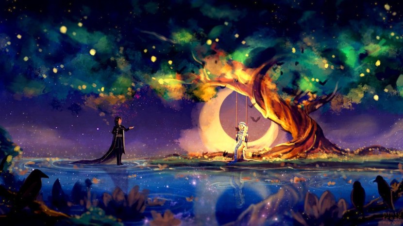 Moon Dota 2 anime anime