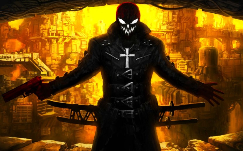 Fantasy on a black background