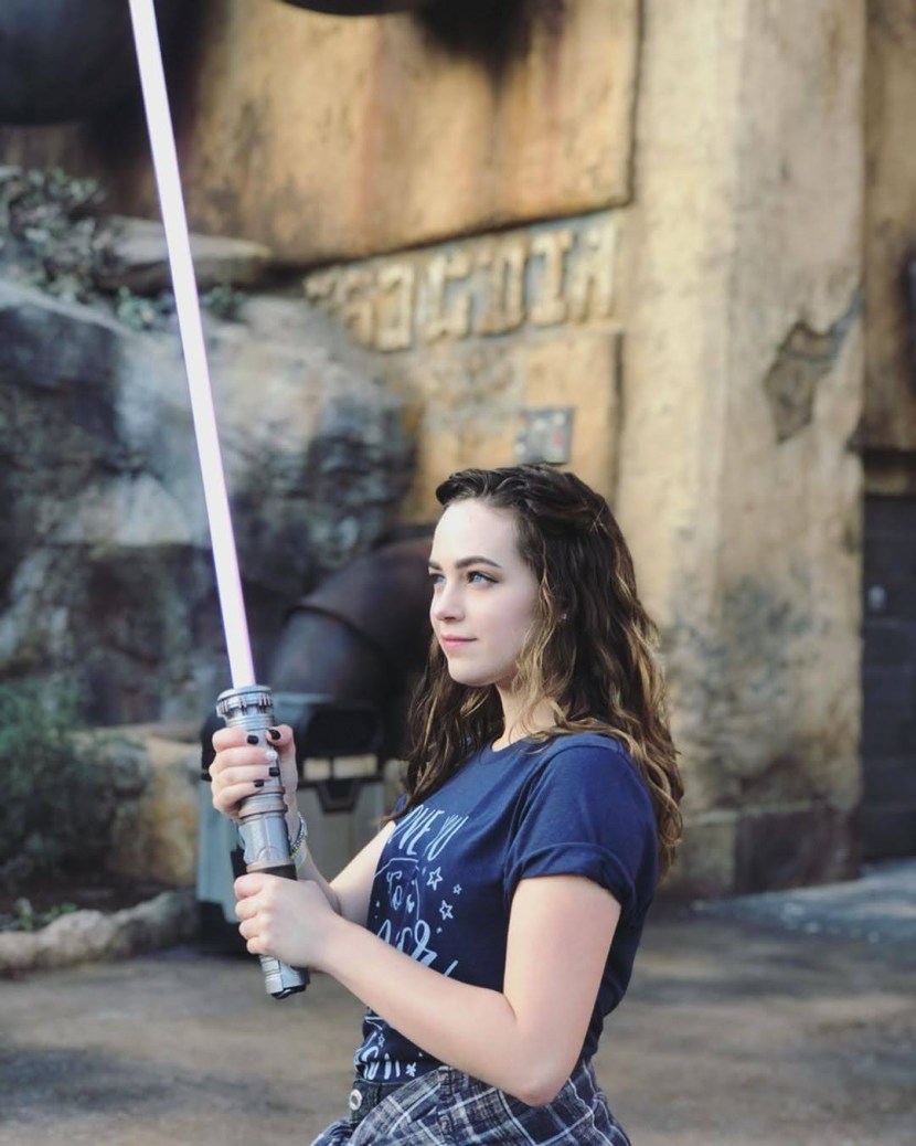 Mary Mauser Cobra Kai in a swimsuit