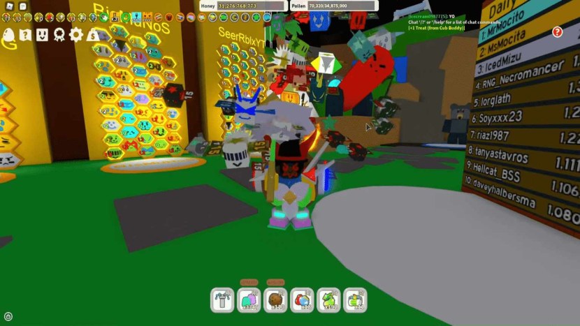 Codes in Roblox Bee Swarm Simulator 2022