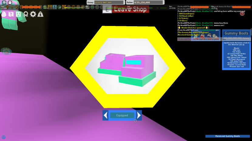 Gammy boots bi welds