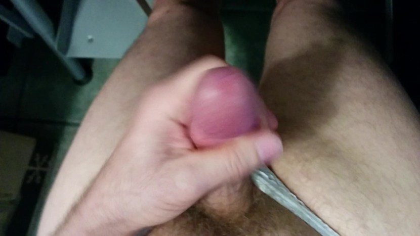 Photo of a member in a public toilet