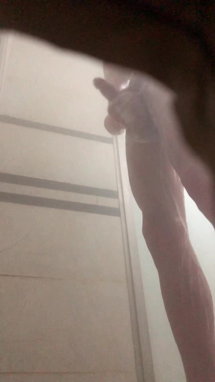 Cum in panties on the street