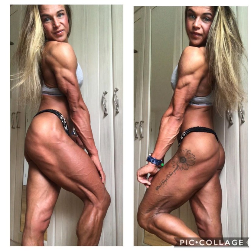 Emily Brand Flexing