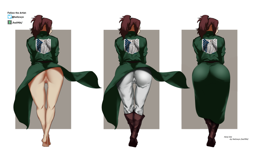 Attack of the Titans Hanji Hentai