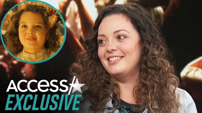 Candice Boucher in a swimsuit