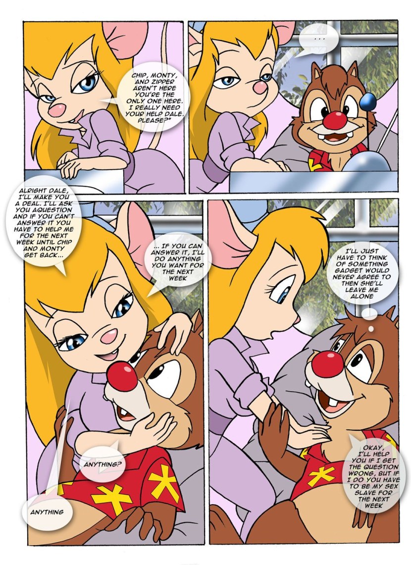 Chip and Dale Comic Hentai