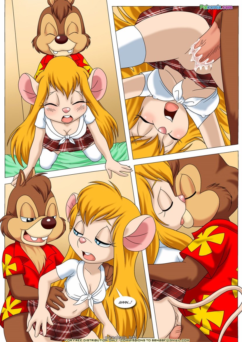 Chip and Dale Gayka Hentai Comics
