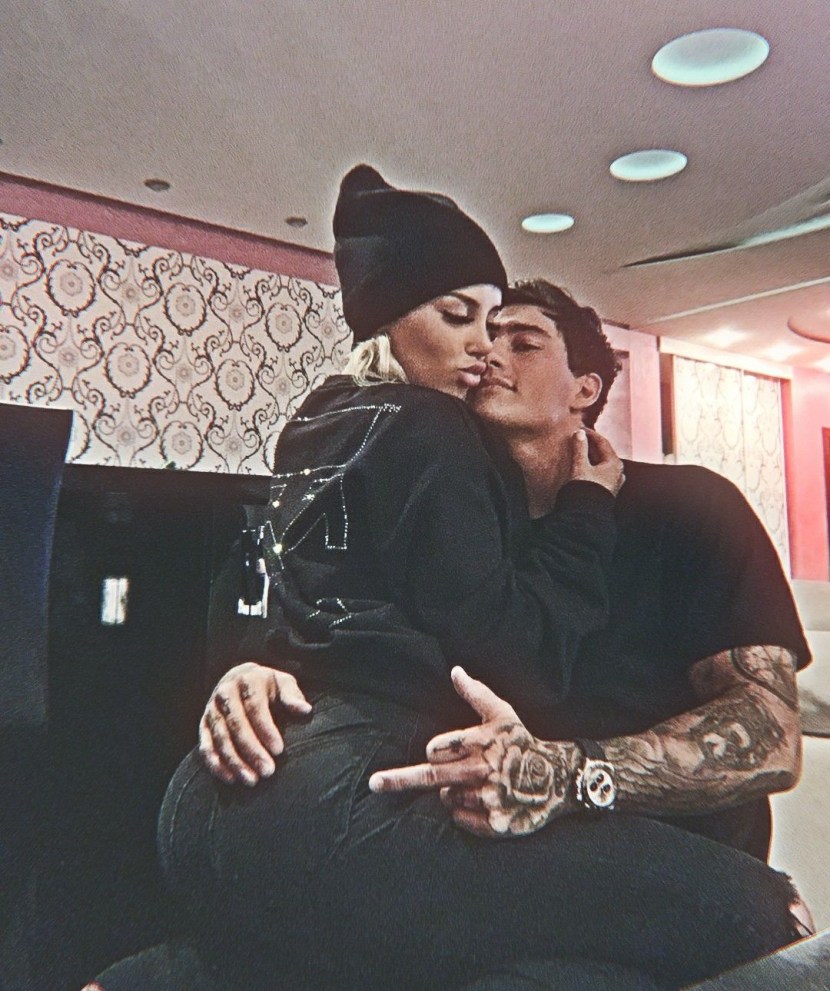 Matias Norman and his girlfriend Violetta